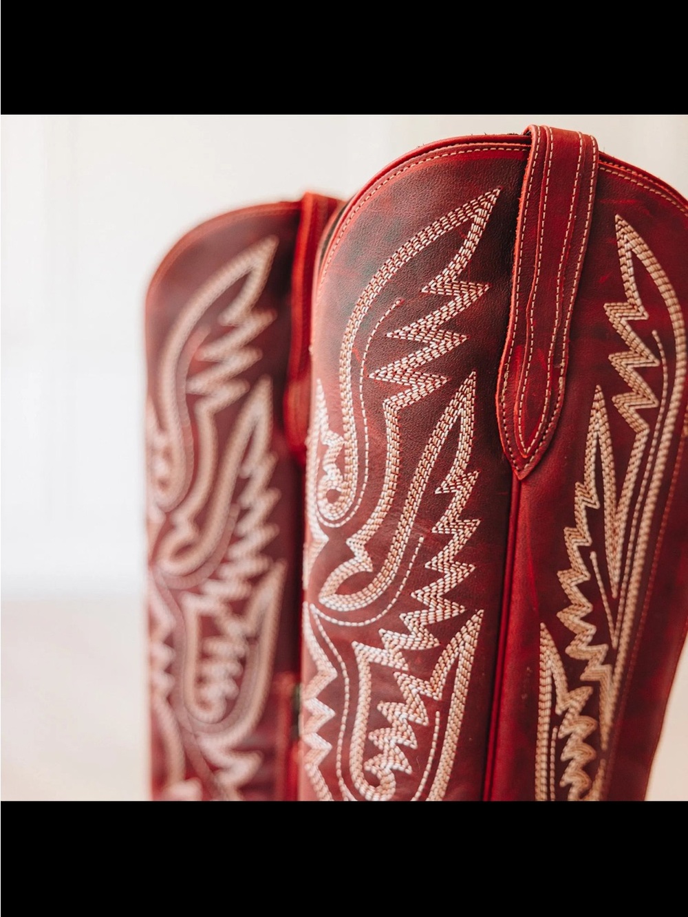Lane Monica smoldering ruby size 8 cowboy boots! - Picture 12 of 17